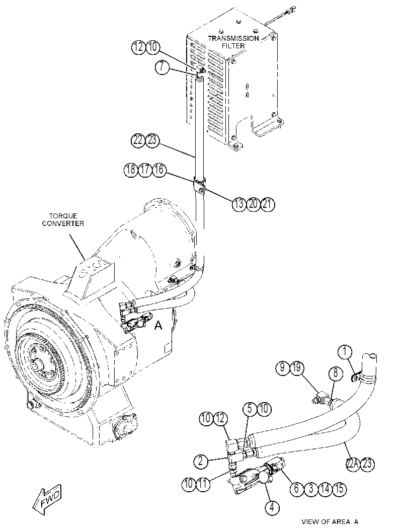 LINES GP-TORQUE CONVERTER 4794273 CAT