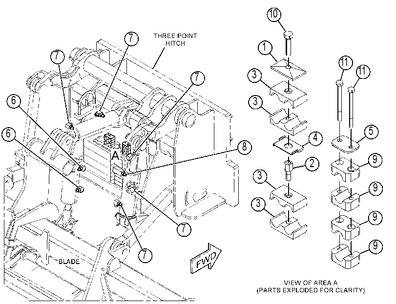 MOUNTING GP-LINES 4731321 CAT