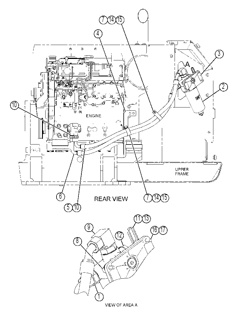 FILTER & MTG GP-ENGINE OIL 4602121 CAT