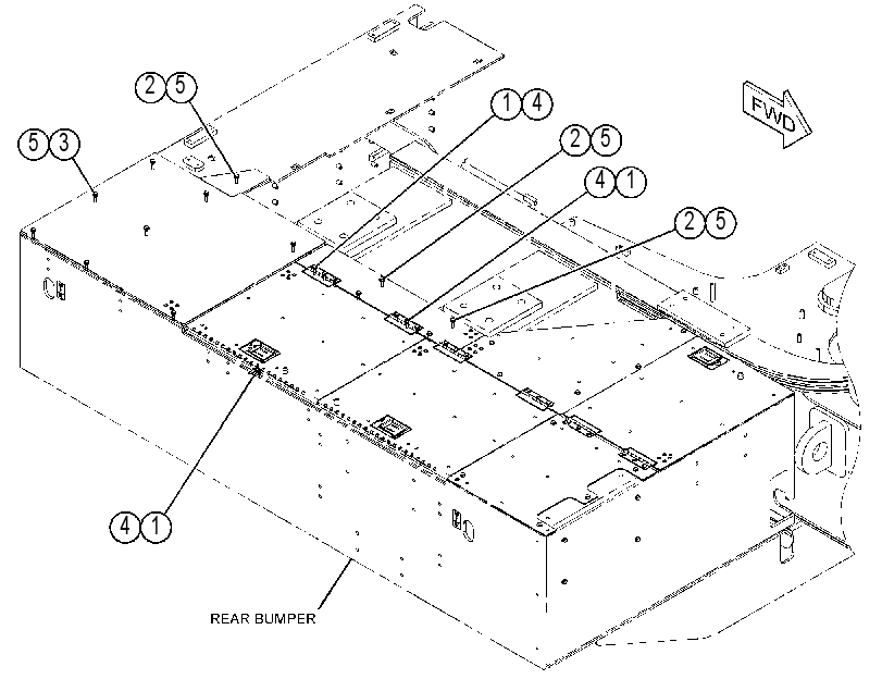 FASTENER GP-PLATFORM 4787770 CAT