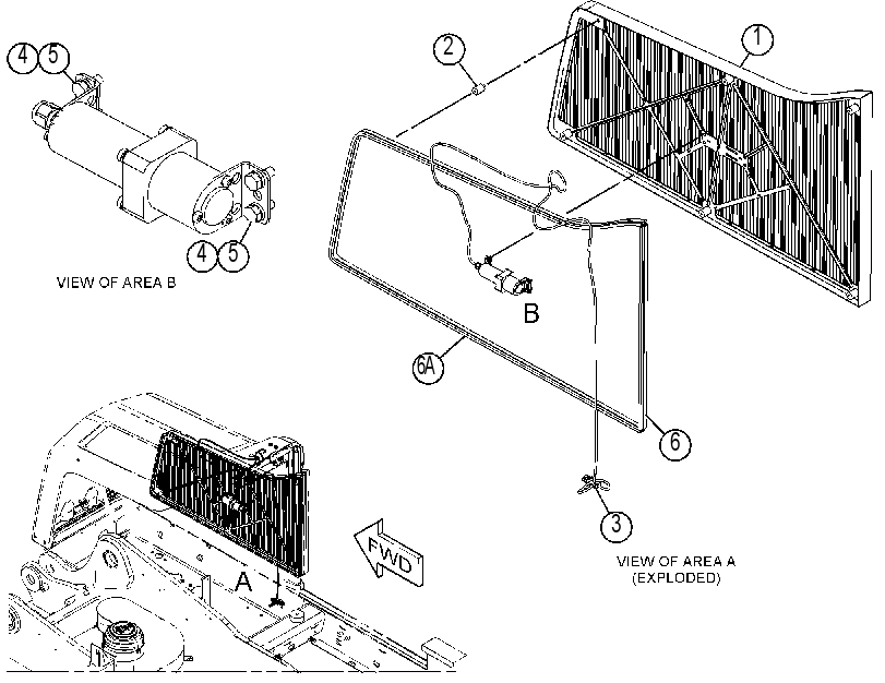 SCREEN GP-RADIATOR 4532220 CAT