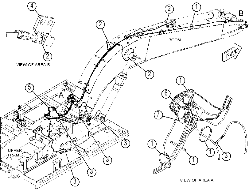 MOUNTING GP-LUBRICATION LINES 4781633 CAT