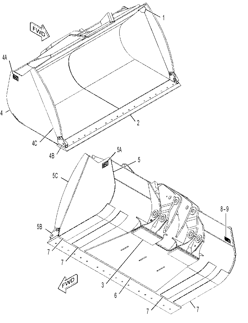 BUCKET AS-COAL 4217991 CAT