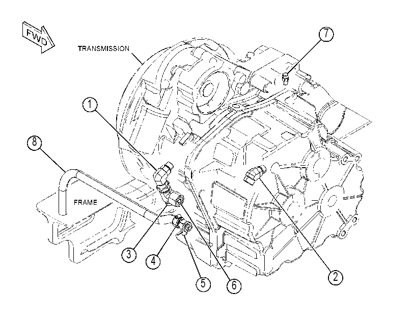 DRAIN GP-TRANSMISSION 4842913 CAT