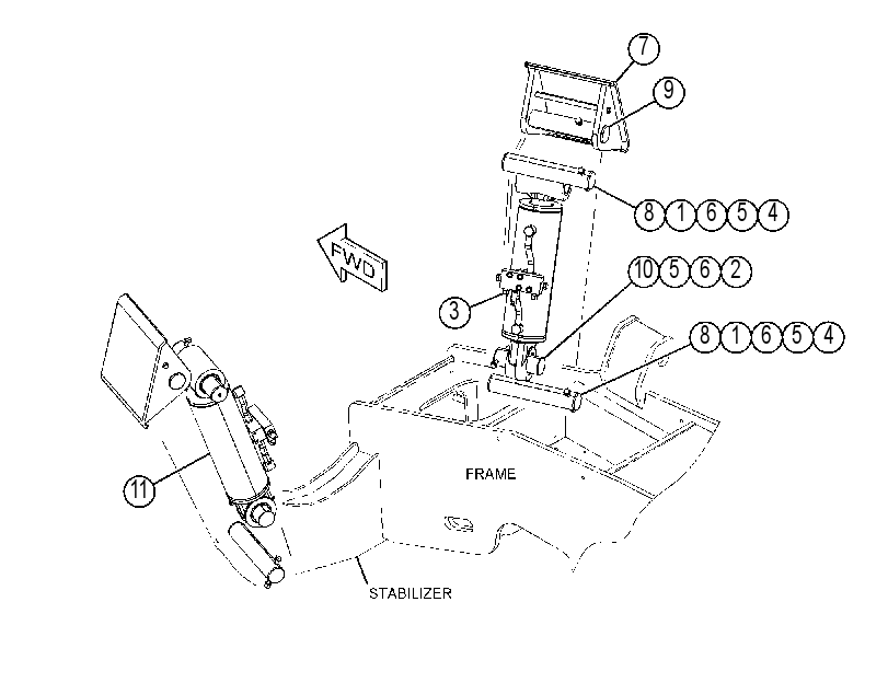 STABILIZER GP 4828492 CAT