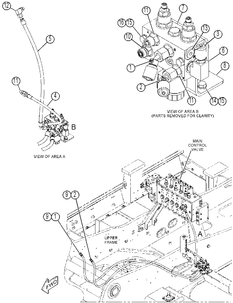 VALVE & LINES GP 4345334 CAT
