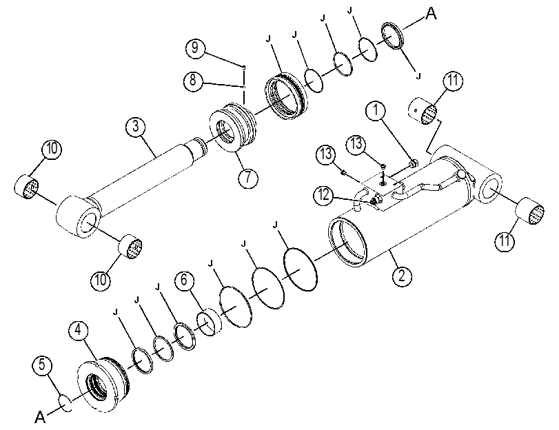 CYLINDER GP-COMPENSATING 4823937 CAT