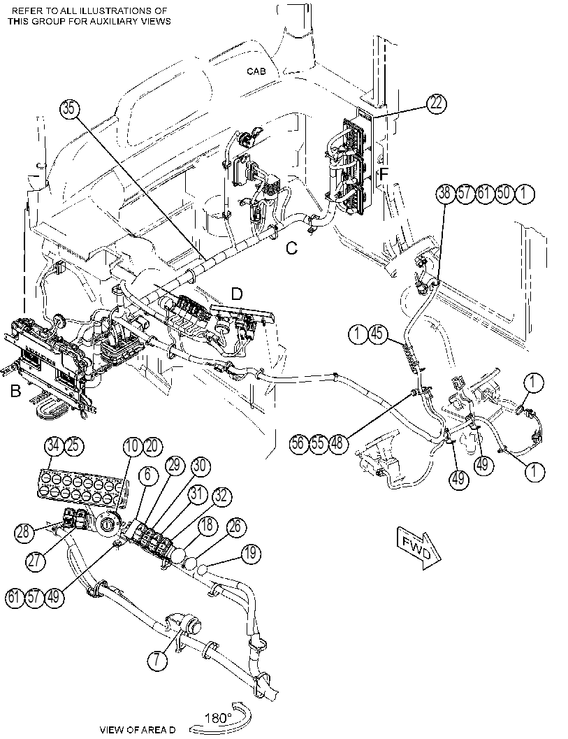 WIRING GP-ROPS 3721874 CAT