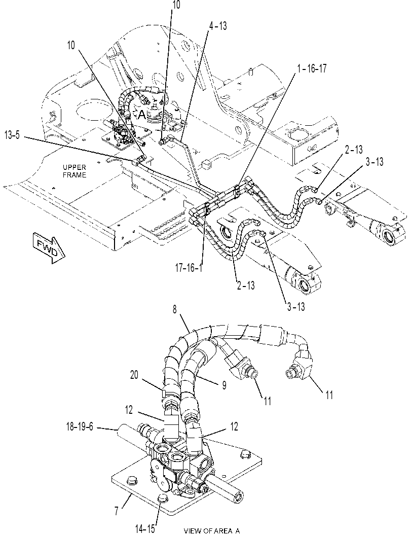 LINES GP-BLADE CYLINDER 3569095 CAT