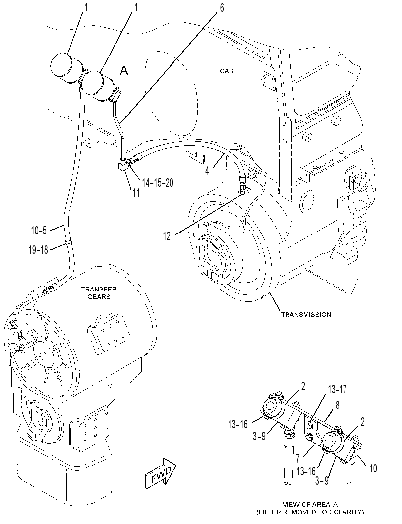 BREATHER GP-POWER TRAIN 2918897 CAT