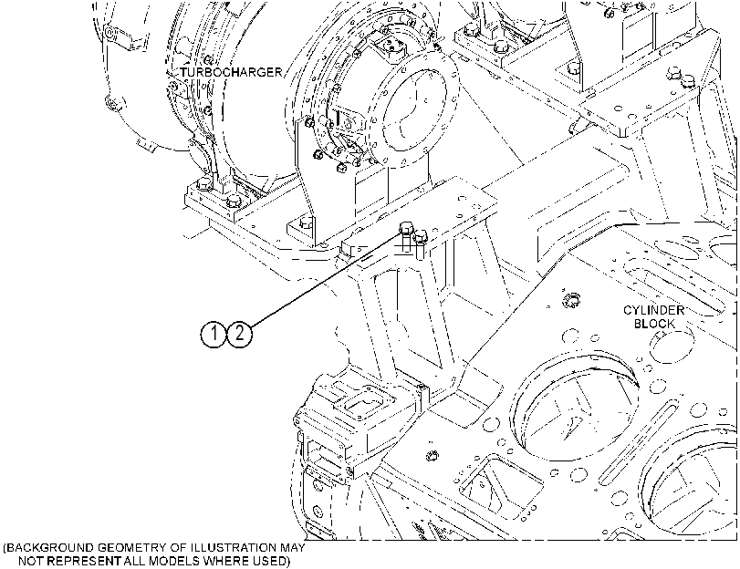 FASTENER GP-TURBOCHARGER 4775996 CAT