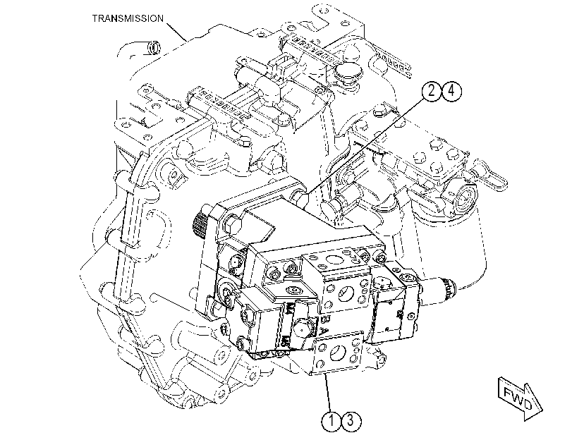 MOTOR & MTG GP-HYDROSTATIC 4302910 CAT