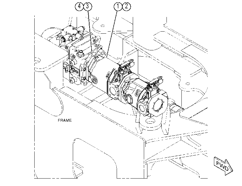 PUMP & MTG GP-IMPL & STEERING 4318964 CAT