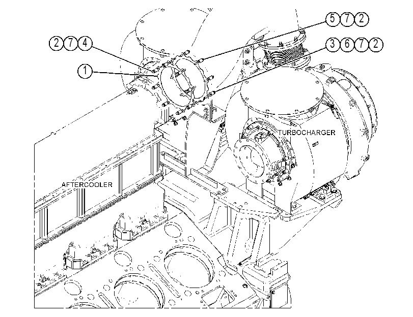 FASTENER GP-AIR LINES 4626711 CAT