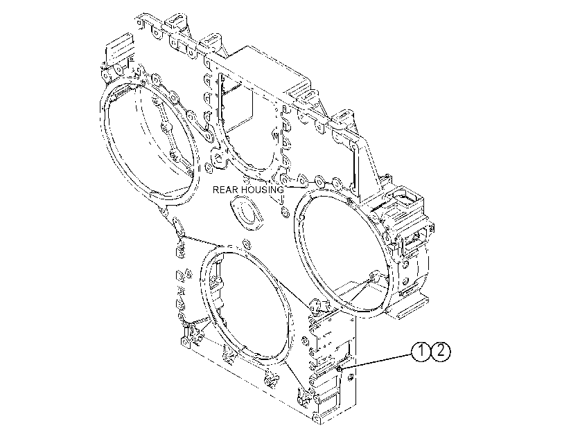 FASTENER GP-FLYWHEEL HOUSING 4783125 CAT