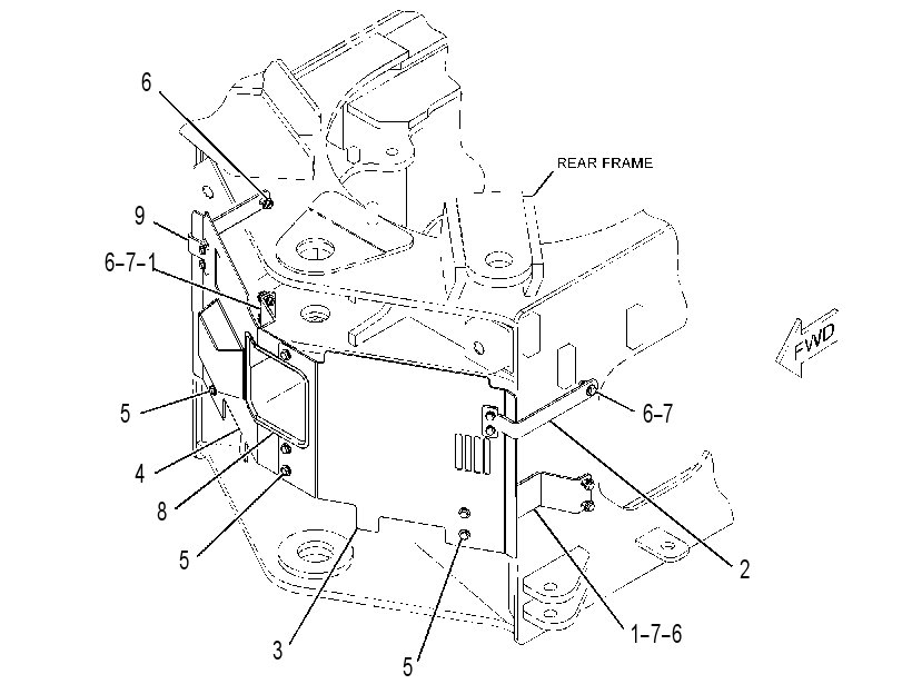 GUARD GP-HITCH & STEERING 3911990 CAT