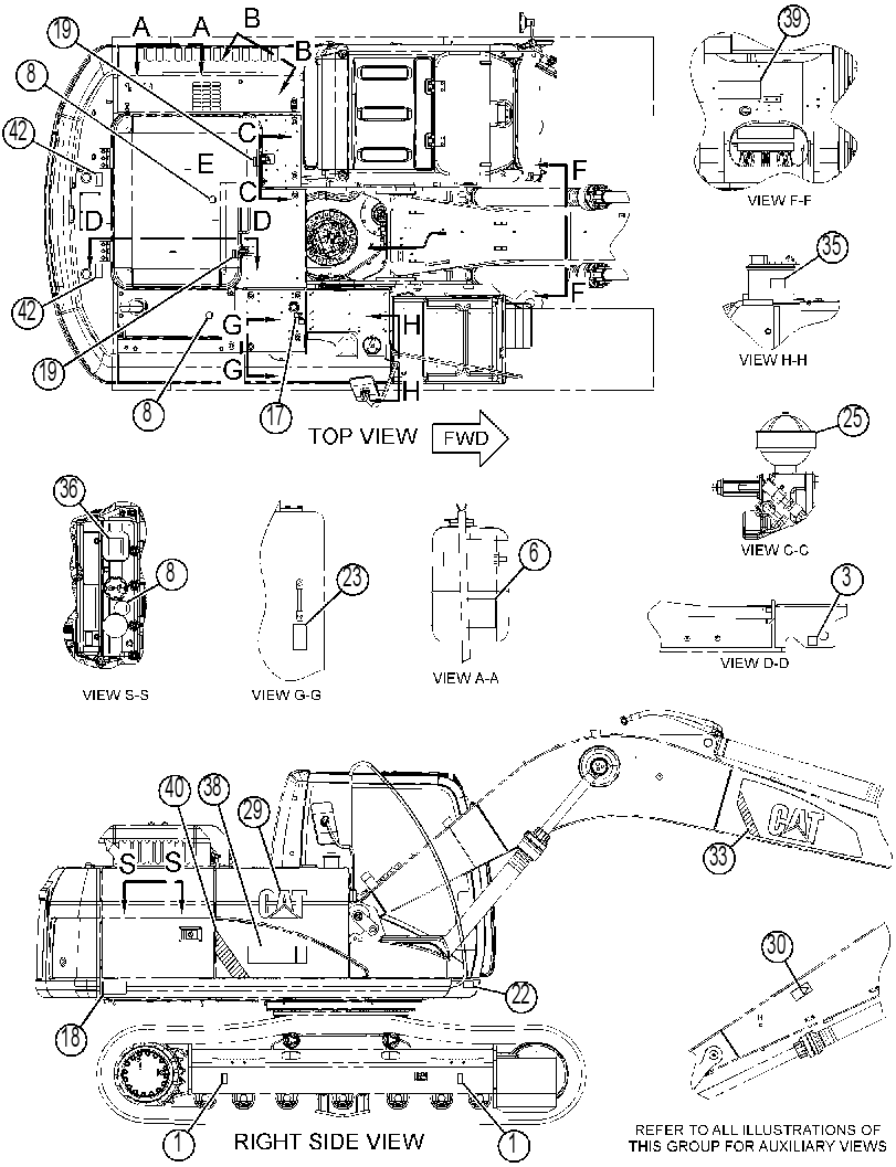 Пластина и плёнка 4601546 CAT