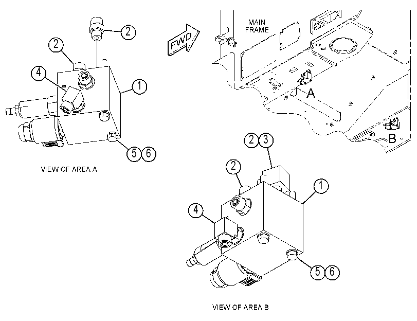 VALVE & MTG GP-MANIFOLD 3950819 CAT