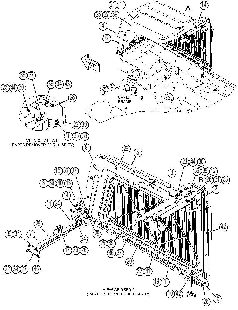 ENCLOSURE GP-RADIATOR 4726332 CAT