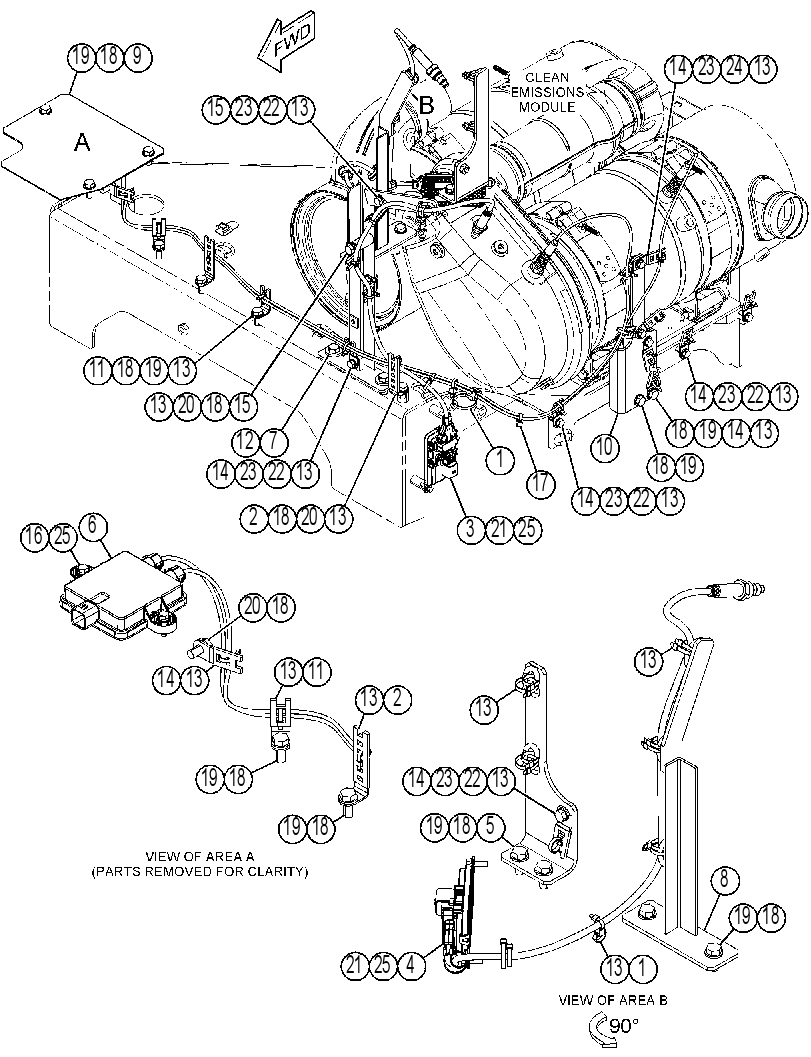 SENSOR & MTG GP-SOOT 4512229 CAT