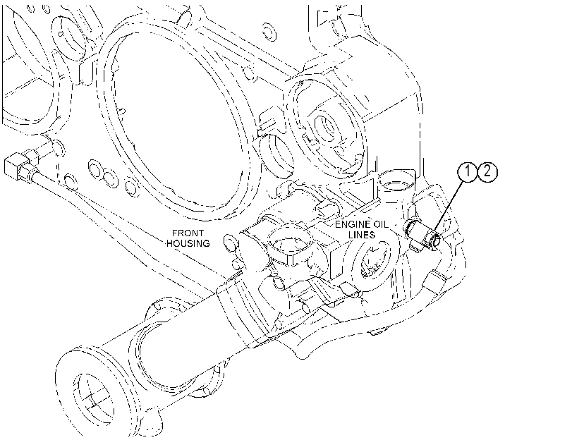 ADAPTER GP-OIL LINE 4647669 CAT