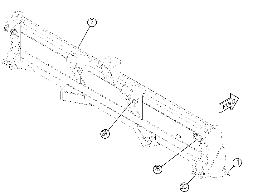 BLADE & EDGE GP-STRAIGHT 3540954 CAT