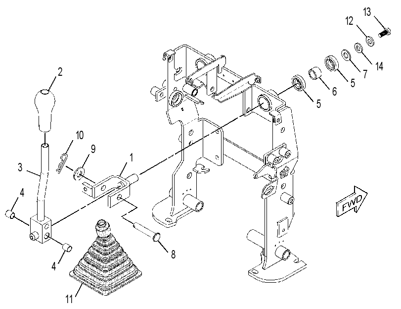 LEVER GP 3727459 CAT