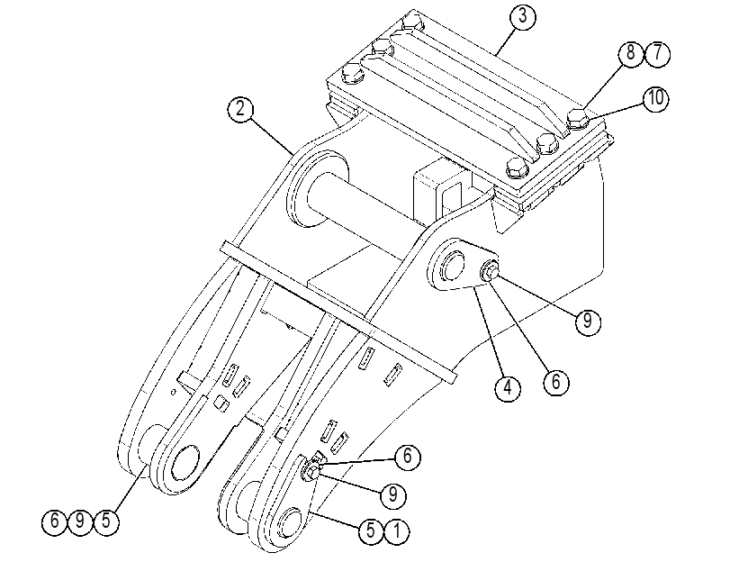 ADAPTER GP-WORK TOOL 4478273 CAT