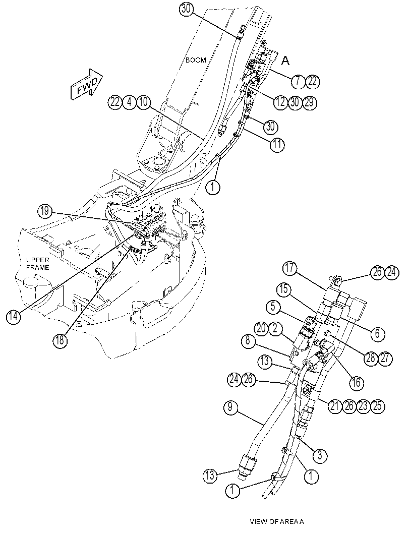 LINES GP-BOOM CHECK VALVE 4190512 CAT
