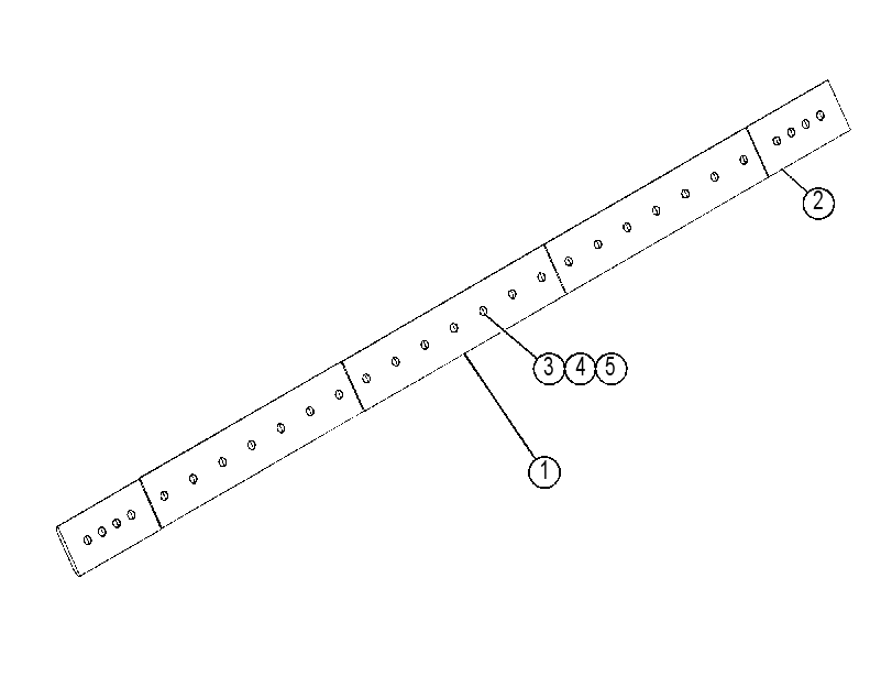 Зуб и режущая кромка 2889552 CAT