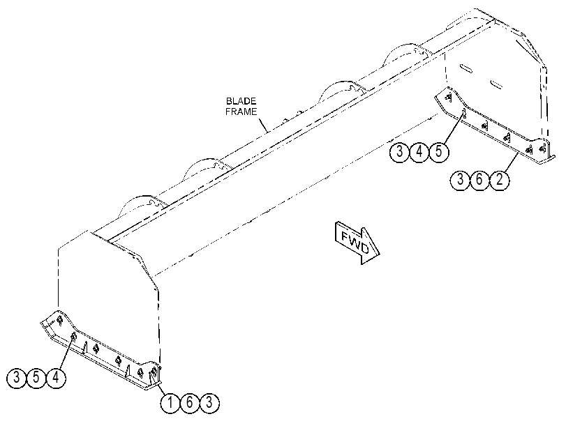 PLATE GP-SIDE 4837061 CAT