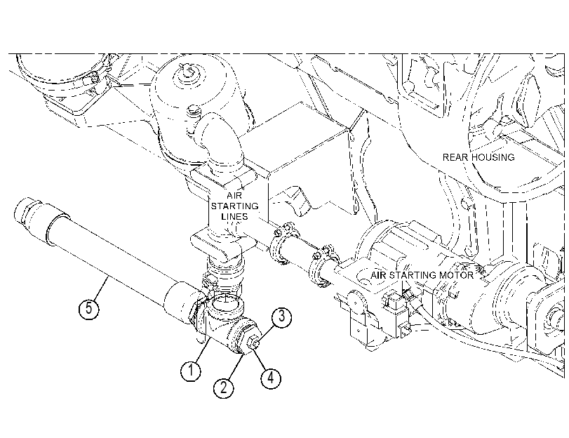 ADAPTER GP-AIR STARTING LINES 4739606 CAT