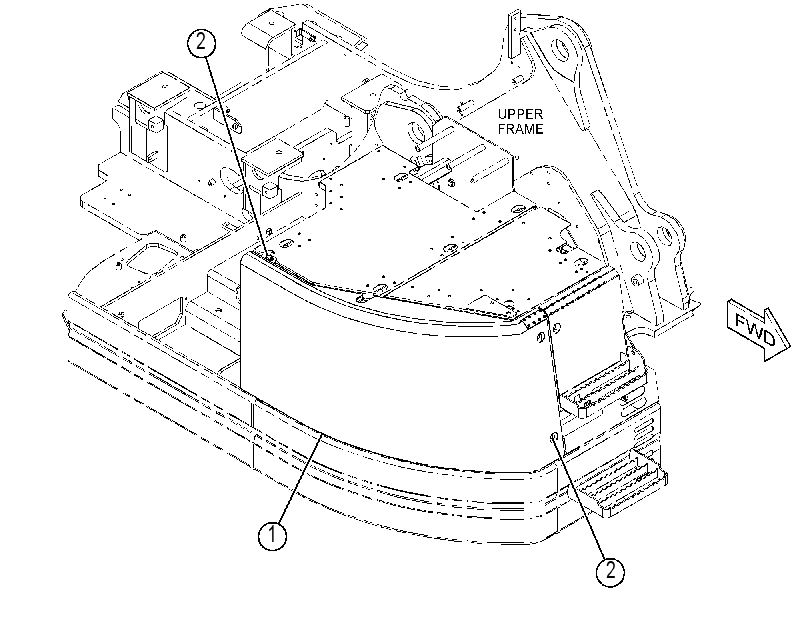 ENCLOSURE GP-SOUND SUPPRESSION 4536143 CAT