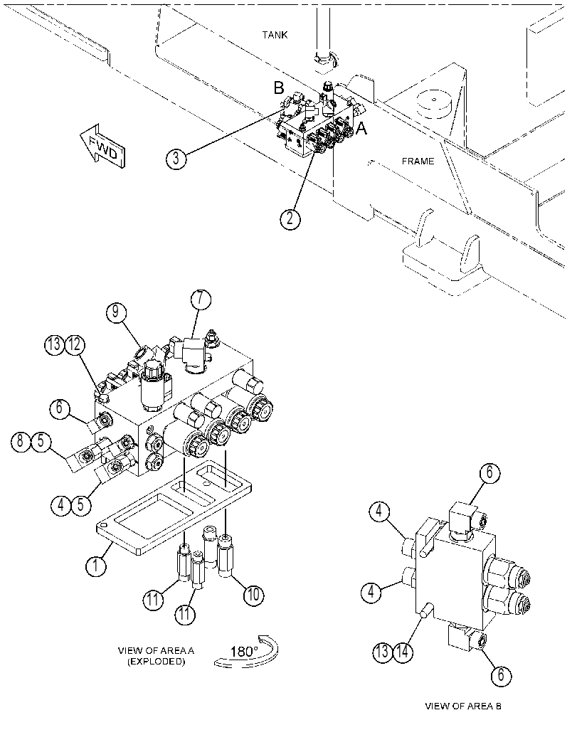 MANIFOLD & MTG GP-CONTROL 3741323 CAT