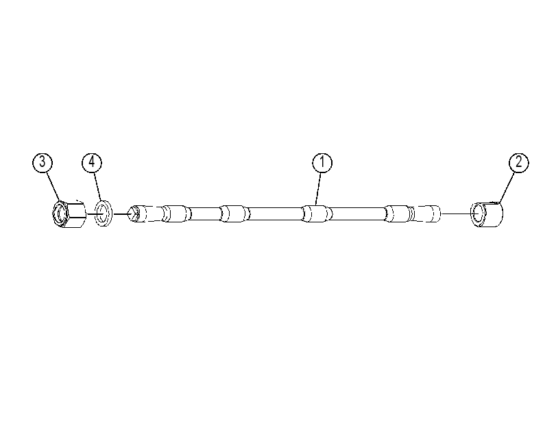 TIE ROD GP 3744827 CAT