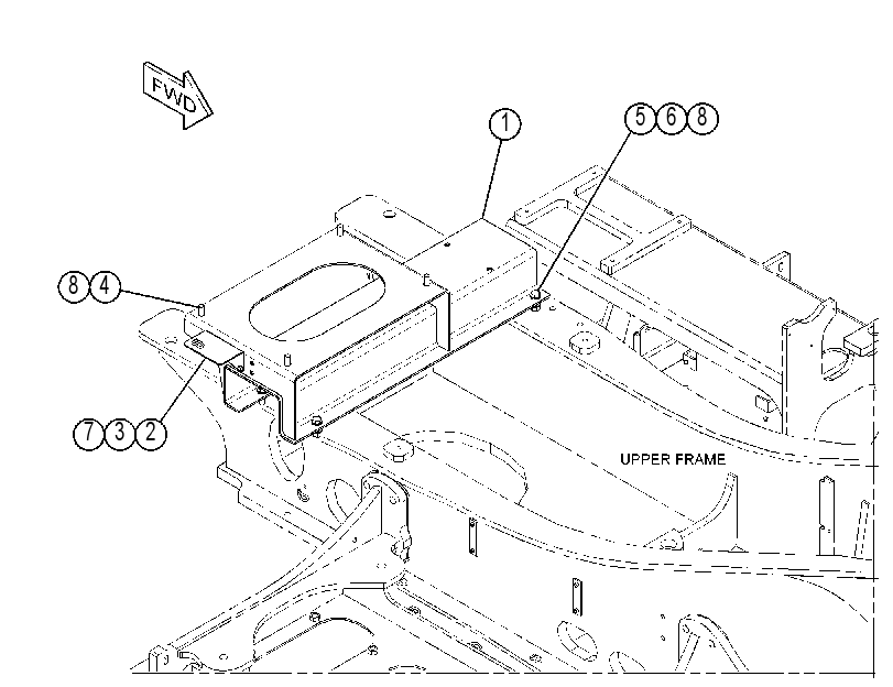 MOUNTING GP-EXHAUST 4585426 CAT