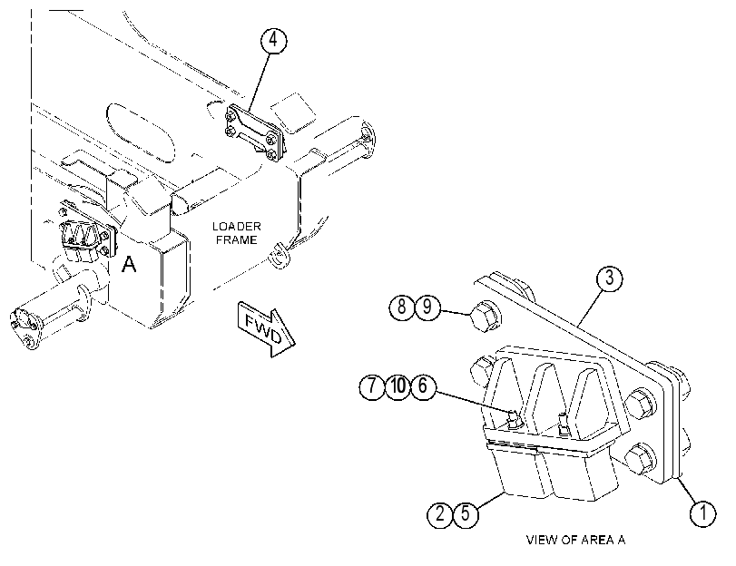 BUMPER GP 4545963 CAT
