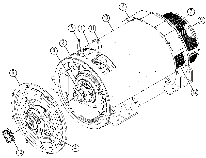 Генератор 4624895 CAT