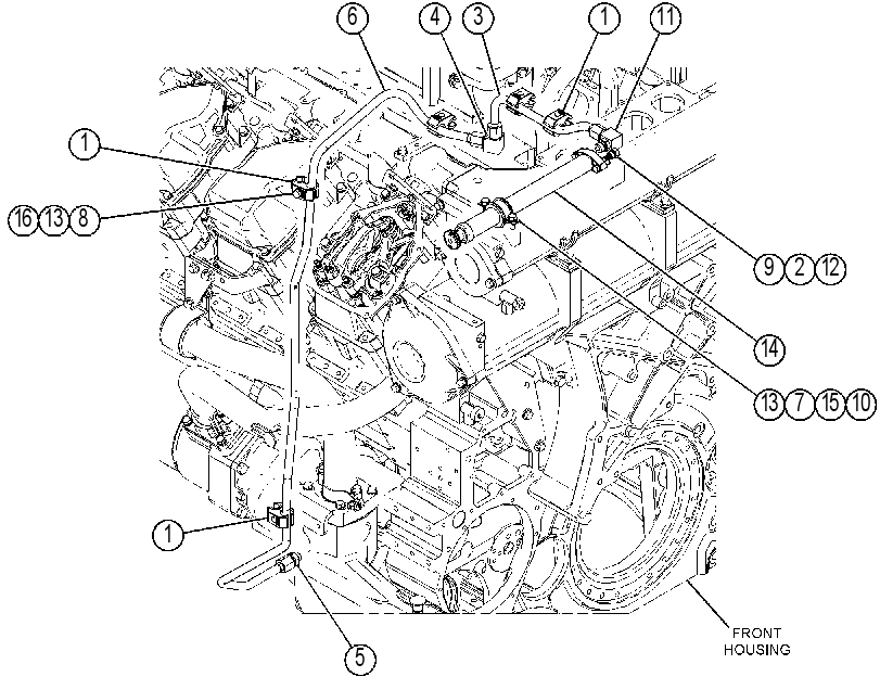 Насос топливоподкачивающий 4700976 CAT