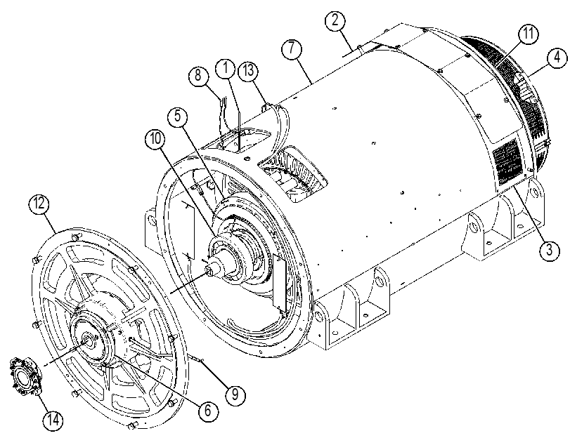 Генератор 4624879 CAT