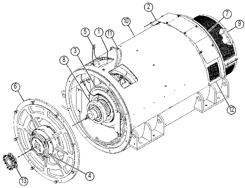 Генератор 4624887 CAT