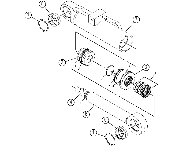 CYLINDER GP-GRAPPLE 4620519 CAT