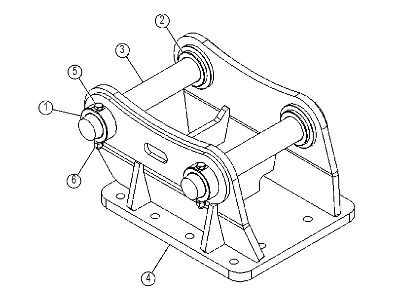 MOUNTING GP-HAMMER 4787474 CAT