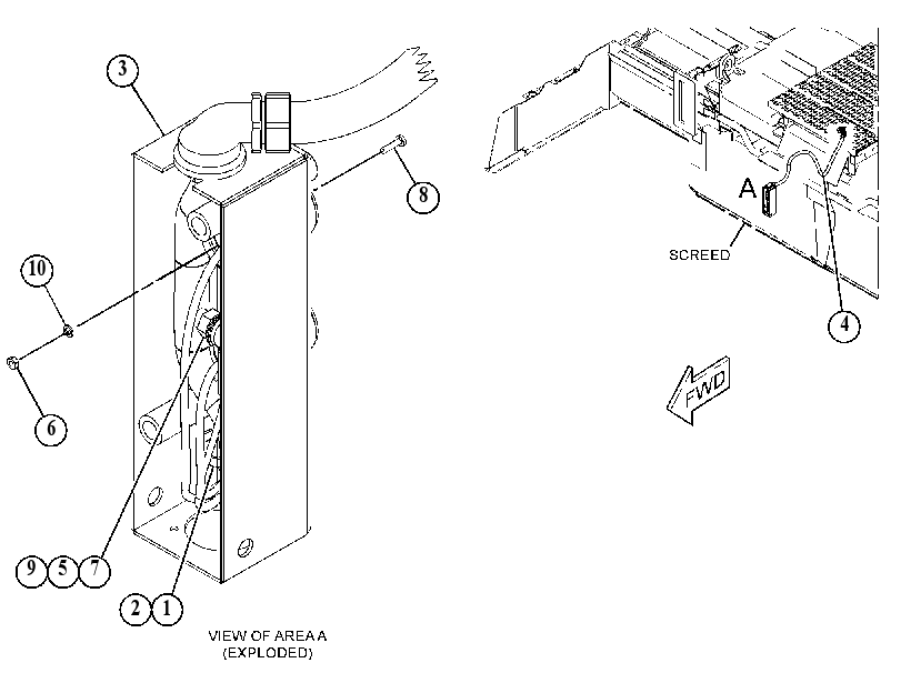 WIRING GP-SCREED HEATER 4912942 CAT
