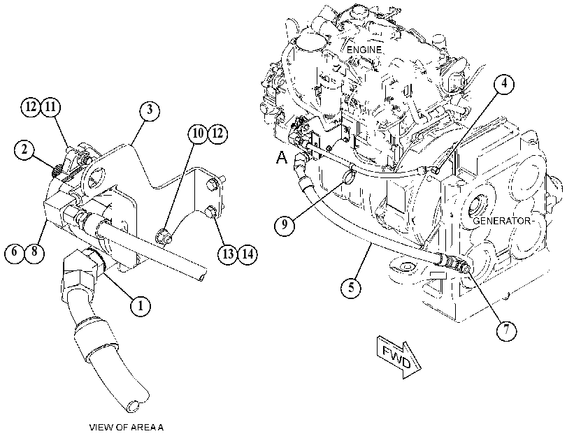 PUMP & MTG GP-GEAR 4479811 CAT