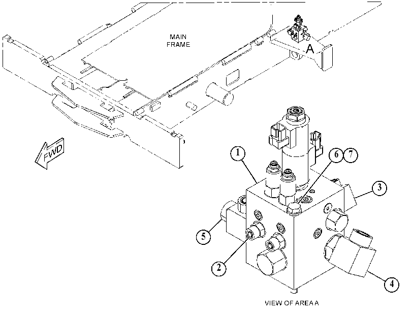 VALVE & MTG GP-MANIFOLD 4479821 CAT