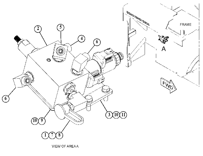 VALVE & MTG GP-TRUCK HITCH 4479849 CAT