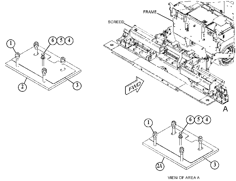 PLATE & HEATER GP-SCREED 4692202 CAT