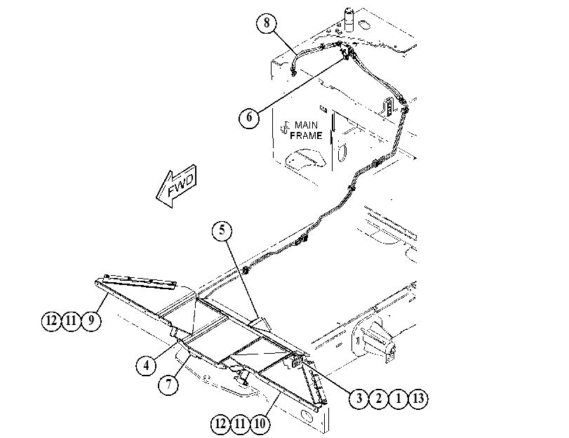 APRON GP 4486813 CAT