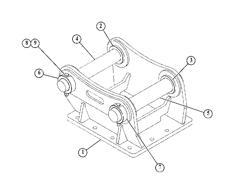 MOUNTING GP-HAMMER 4164403 CAT